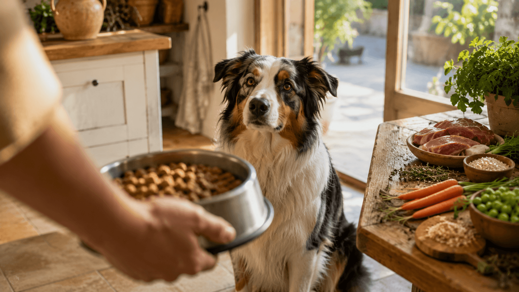croquettes bio pour chien et chat